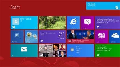 В России стартуют продажи ОС Windows 8