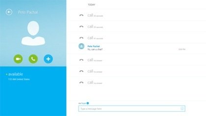 Microsoft представила Skype для Windows 8 (фото) Microsoft представила Skype для Windows 8 (фото)