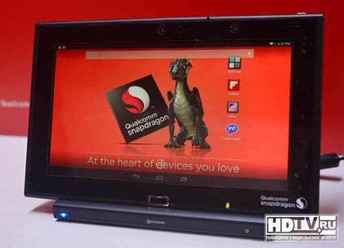 Qualcomm представляет 4К планшет с HEVC