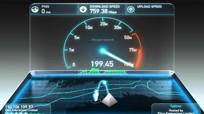 Life:) предложил контролировать качество и скорость передачи данных через Speedtest