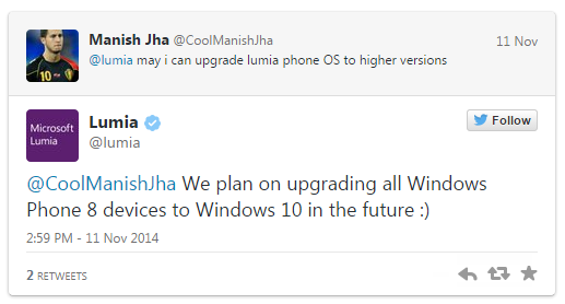 Все Lumia с Windows Phone 8 получат Windows 10 Все Lumia с Windows Phone 8 получат Windows 10