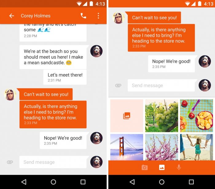 Новое Android-приложение «Чат» от Google заменяет штатные SMS Новое Android-приложение «Чат» от Google заменяет штатные SMS