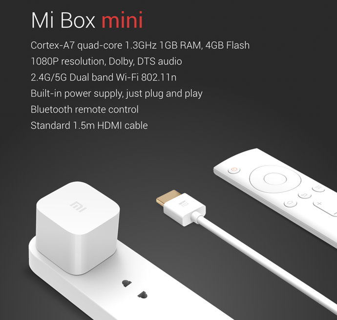 Xiaomi начала международные продажи ультракомпактного компьютера Mi Box mini