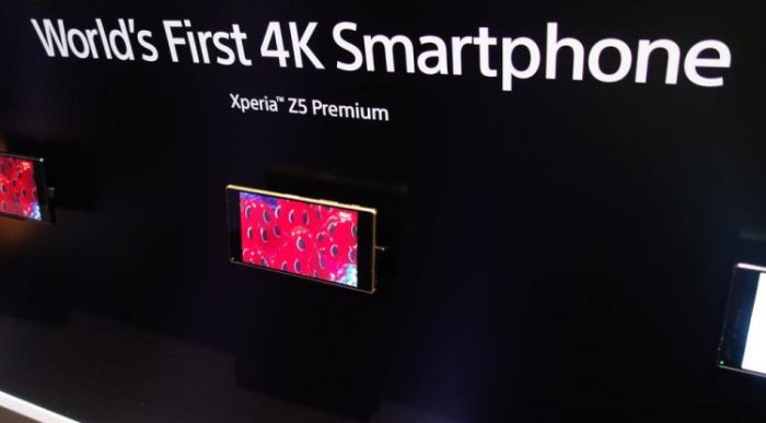 Sony Xperia Z5 Premium - первый в мире смартфон с 4K дисплеем
