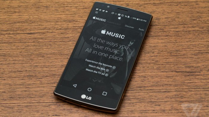Apple Music для Android теперь позволяет сохранять музыку на SD-карту