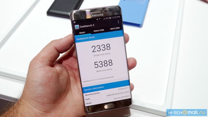 Обзор и подробные характеристики Samsung Galaxy Note 7 (видео)
