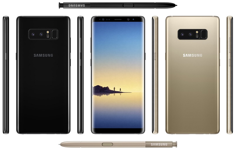 Стали полностью известны дизайн и характеристики Samsung Galaxy Note 8