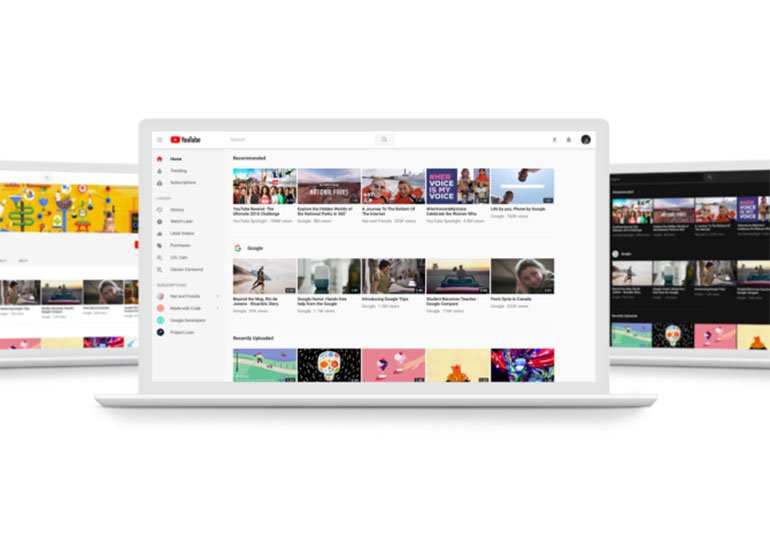 YouTube запустил новый дизайн и существенно обновил логотип