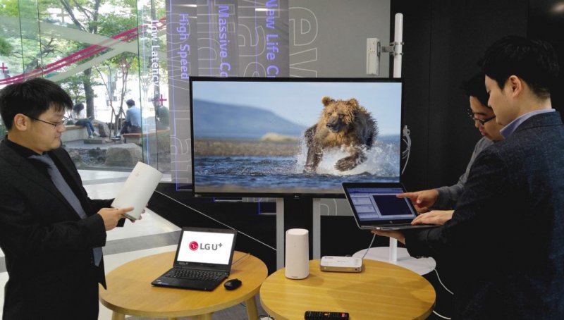 LG и Huawei провели тестовую трансляцию UHD IPTV в сети 5G